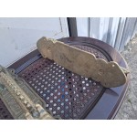 Топ, масивни дръжки от врата с дракони и йероглифи, антика, много стари с патина, рядкост - 7170