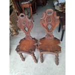 Комплект малки дървени столове Испания, задруга на майсторите - 7005