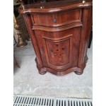 Топ, дъбов шкаф Франция с интарзии - 7011