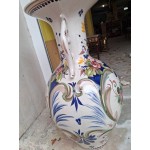 Огромна рисувана порцеланова ваза Испания - 7093