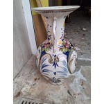 Огромна рисувана порцеланова ваза Испания - 7093