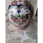 Огромна рисувана порцеланова ваза Испания - 7093