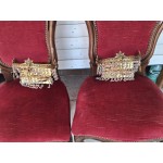 Сет месингови аплици с кристали Франция - 7150