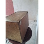 Голяма кутия за камина Англия с месингов обков и много приложения - 6938