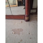 Топ, гигантско бароково огледало, махагон и месингояи декорации - 6963