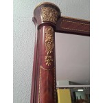 Топ, гигантско бароково огледало, махагон и месингояи декорации - 6963