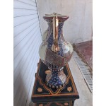 Находка, две еднакви порцеланови вази Сатсума, позлатени и редки - 6900