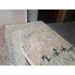 Топ продукт от Испания, дъбов комод, ръчно рисуван с маслени бои, месинг и цветен мрамор - 6788