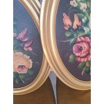 Сет елипси масло на фазер Испания, подписани, рамки от смола - 6823