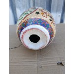 Голямо рисувано порцеланови яйце Китай - 6656