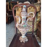 Голяма порцеланова кана ваза Испания с капак, без забележки - 6691