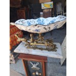 Купа порцелан Испания,с месинг и мрамор, много приложения - 6579