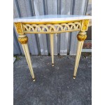 Венециански триъгълен комод с мрамор - 6605