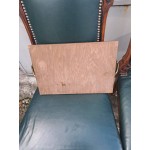 Френски дъбов поднос с месингови дръжки - 6506