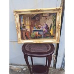 Барокова рамка дърво Франция в два цвята, без забележки - 6534