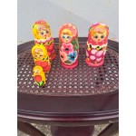 Нови Матръошки от Русия, ръчно рисувани, всяка по три броя - 6535