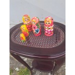 Нови Матръошки от Русия, ръчно рисувани, всяка по три броя - 6535
