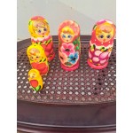 Нови Матръошки от Русия, ръчно рисувани, всяка по три броя - 6535