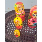 Нови Матръошки от Русия, ръчно рисувани, всяка по три броя - 6535