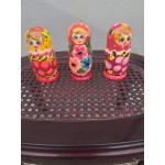 Нови Матръошки от Русия, ръчно рисувани, всяка по три броя - 6535