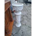 Топ, Италианска порцеланова колона с голяма кашпа в римско стил - 6324