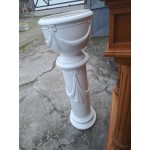 Топ, Италианска порцеланова колона с голяма кашпа в римско стил - 6324