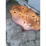 Топ продукт, холна дъбова барокова маса Италия, реноворана - 6322