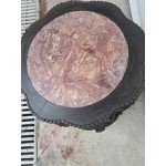 Топ продукт, Френска махагонова колона цветя с много приложения, цветен розов мрамор - 6219