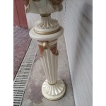 Порцеланова колона с кашпа Испания , Майолика, произведение на изкуството - 6056