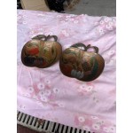Месингови рисувани купички за ядки - 5841