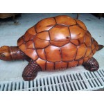 Топ продукт, махагонова костенурка бар, с колела, невероятна изработка - 5712