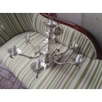 Посребрен полилеи шестица Франция , без забележки, работещ - 5743