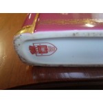Френско порцеланово шише под формата на книга с позлатени чаши, печат и страхотно за подарък - 5746