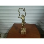 Фигура от месинг върху мрамор Испания, без забележки - 5765