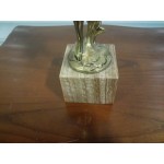 Фигура от месинг върху мрамор Испания, без забележки - 5765