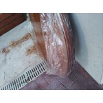 Дъбов плот от трапезарна маса, без основа, няма забележки - 5589