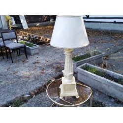 Керамична настолна лампа Франция, работеща - 5541