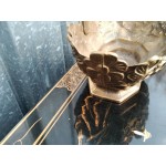 Кошница от масивен месинг с декорации Италия - 5560