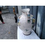 Голяма керамична ваза Бавария, подписана и без забележки - 5496