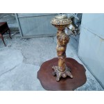 Висок отварящ се пепелник от полирезин Франция - 5398