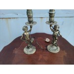Месингови нощни лампи Франция - 5425