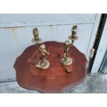 Месингови нощни лампи Франция - 5425