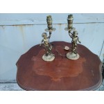 Месингови нощни лампи Франция - 5425