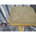 Индийска колона полирезин с много декорации - 5293