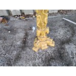 Индийска колона полирезин с много декорации - 5293