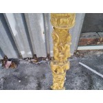 Индийска колона полирезин с много декорации - 5293