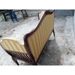 Буков диван Франция, структорно здрав, здрава тапицерия - 5150