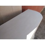 Топ находка, Френски долен шкаф с долап и ръчно декориран и боядисан от дизайнер, без забележки с много приложения - 5096