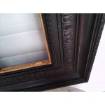 Средна рамка Испания с кожено покритие, нова и без забележки - 5091