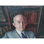 Находка, огромна наслена картина на Хосе Агуер рисувана в Хавана, Куба през1954 г., отлична дъбова рамка със златен варак - 4732